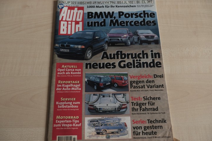 Deckblatt Auto Bild (23/1997)